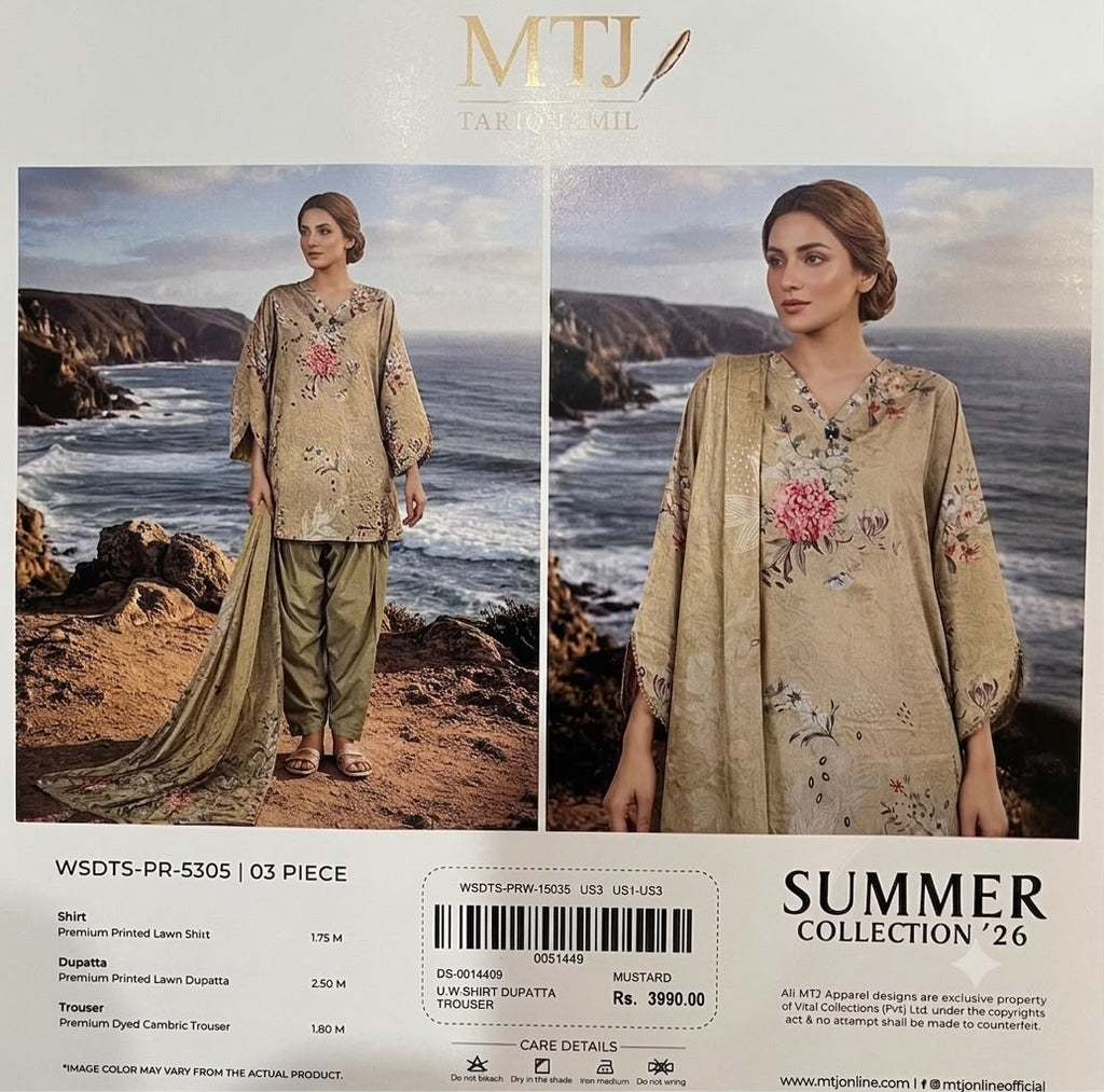 MTJ I PREMIUM QUALITY 3 PCS LAWN