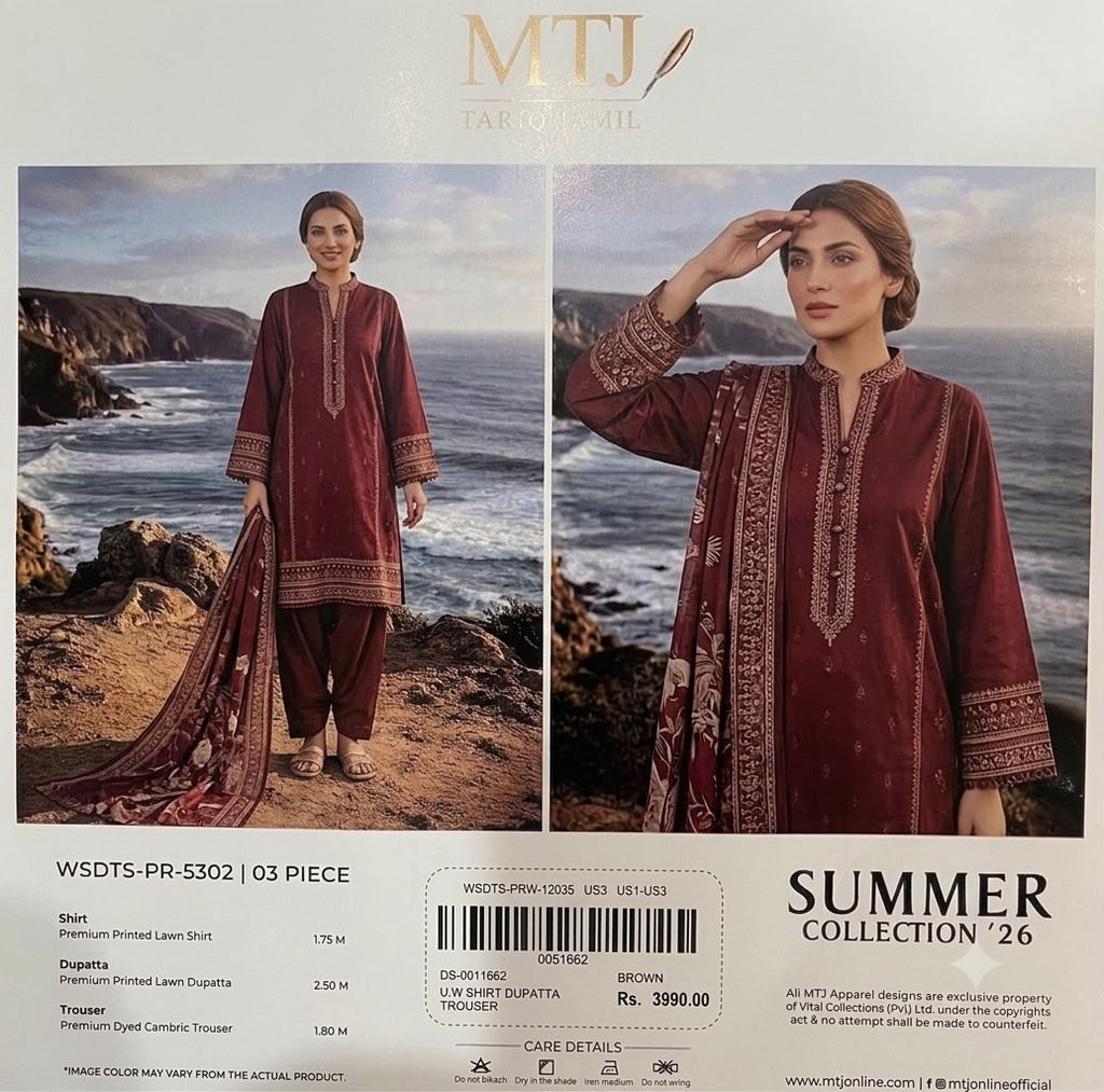 MTJ I PREMIUM QUALITY 3 PCS LAWN