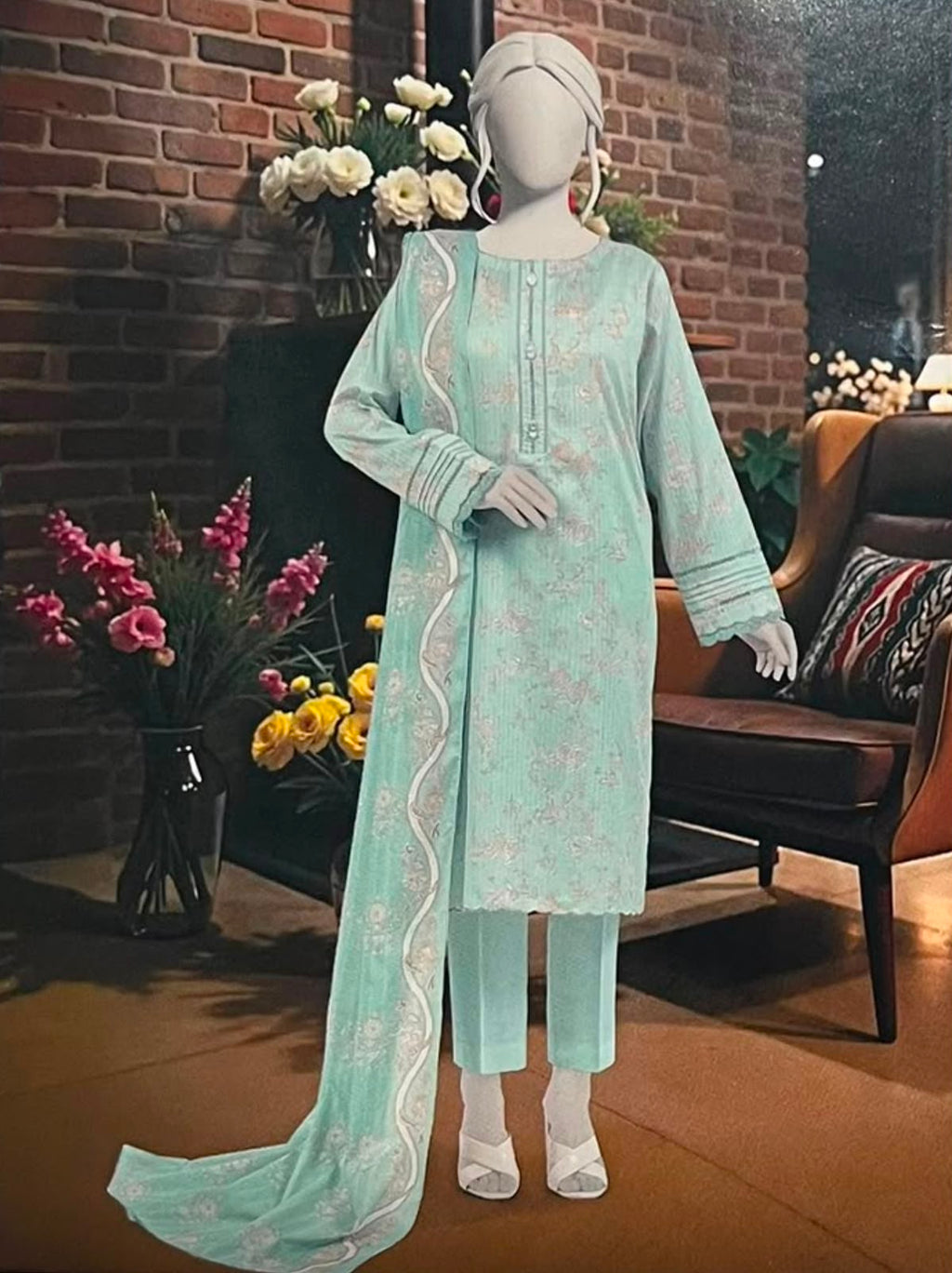 MTJ I PREMIUM QUALITY PRINTED 3 PCS LAWN