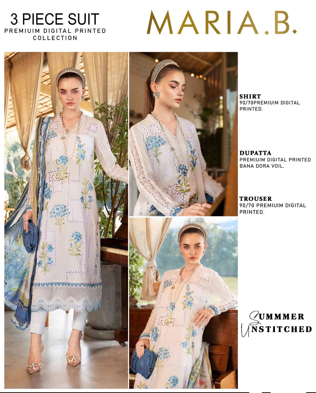 MARIA.B | PREMIUM DIGITAL PRINTED COLLECTION | 3-PIECE