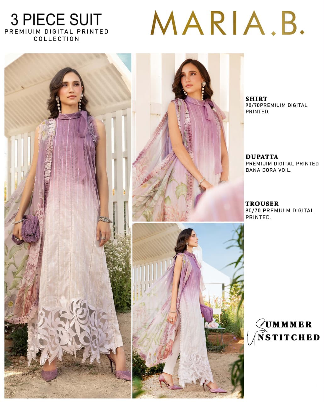MARIA.B | PREMIUM DIGITAL PRINTED COLLECTION | 3-PIECE